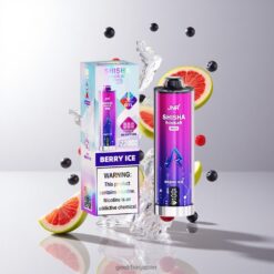 JNR Shisha Hookah Max 22K ディスポーザブルベイプ 伝統とモダンベイピングの融合 22,000パフ トリプルメッシュコイル搭載 卸売業者 日本 Berry Ice