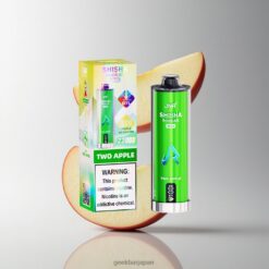 JNR Shisha Max 22K ディスポーザブルベイプ 伝統とモダンベイピングの融合 Two Apple 22000パフ 卸売業者 日本