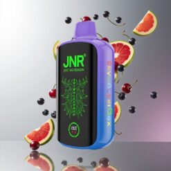 JNR Skywalker Box 21000 Puffs デュアルメッシュコイル & 25ml イーリキッド ブラックチェリー 卸売業者 日本