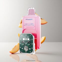 JNR VapeWatch 30000 Puffs デュアルメッシュコイル＆19mL ジョージアピーチ 卸売業者 日本