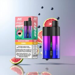 JNR WindWhip 44K デュアルフレーバー ブルーレズチェリー/チェリー 44,000パフ 800mAh リチャージブル 卸売業者 日本