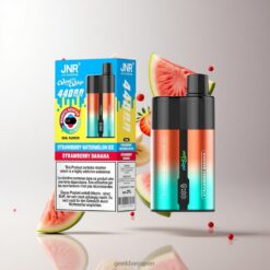 JNR WindWhip 44K デュアルフレーバー リチャージャブル ディスポーザブル ベイプ 800mAh バッテリー Strawberry Watermelon Ice-Strawberry Banana 卸売業者 日本