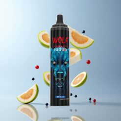 JNR Wolf Niplo 10000 Puffs 1.0オームメッシュコイル 20mlリキッド容量 卸売業者 日本
