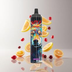 JNR Wolf Niplo 10000 Puffs ディスポーザブルベイプ 20ml 容量 650mAh バッテリー Type-C急速充電 卸売業者 日本