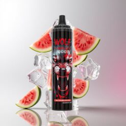 JNR Wolf Niplo 10000 Puffs メッシュコイル1.0Ω 650mAh Watermelon Ice 卸売業者 日本