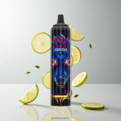 JNR Wolf Niplo 10000 Puffs リモンライム 20ml 650mAh 卸売業者 日本