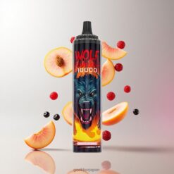JNR Wolf Peach Berry 10000 Puffs 使い捨てベイプ 650mAhバッテリー容量 卸売業者 日本