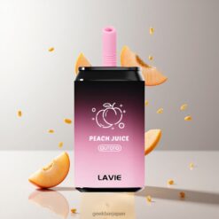 LAVIE Aurora 11000 Puffs 22ML ピーチジュース 650mAh タイプC充電可能 卸売業者 日本