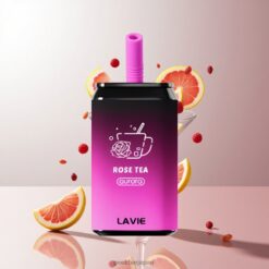 LAVIE Aurora 11000 Puffs 使い捨てベイプ ローズティー 22ML 650mAh Type C充電 卸売業者 日本