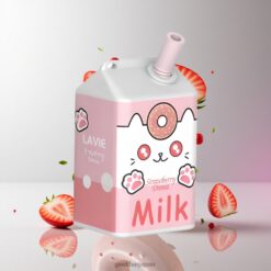 LAVIE Milk 7000 Puffs ストロベリードーナツ 16ML 600mAh タイプC充電式 使い捨てベイプ 卸売業者 日本