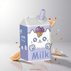 LAVIE Milk 7000 Puffs タロアイス 16ML 電子タバコ 600mAh 卸売業者 日本