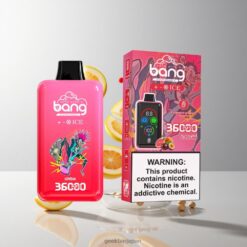 Love 66 Bang 36000 DSK026 フィンガープリント電源調節 デュアルメッシュコイル アイス Puffs 使い捨てベイプ 卸売業者 日本