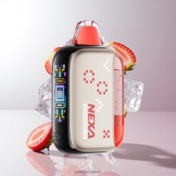NEXA PIX 40K Juicy Lock ゲームチェンジングなシールドEリキッドデリバリーシステム & クリスタルタンク Strawberry Ice 卸売業者 日本