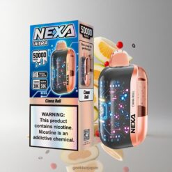 NEXA Ultra Vape 50000 Pods 50k Puffs リフィル 使い捨てベイプ HDスクリーン搭載 デュアルモード ノーマル/ターボ3D曲面スクリーン 卸売業者 日本