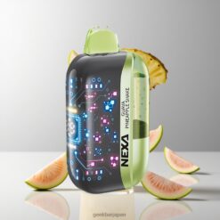 NEXA Ultra Vape 50000 Pods 50k Puffs Refill Disposable Vape 3D曲面スクリーン搭載 可視Eリキッドタンク クリスタルタンク最大50000パフ 5%ニコチン 卸売業者 日本