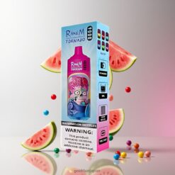 RandM Fumot Tornado 9000 Puffs 使い捨てベイプ 18mL 大容量 850mAh 充電可能 卸売業者 日本