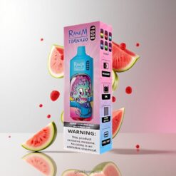 RandM Tornado 9000 Puffs 18mL 850mAh リチャージャブル メッシュコイル 54フレーバー 卸売業者 日本