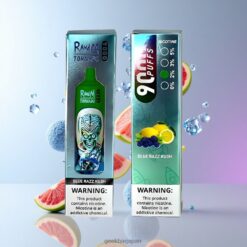 RandM Tornado 9000 Puffs 18mL 850mAh リチャージャブル メッシュコイル 卸売業者 日本