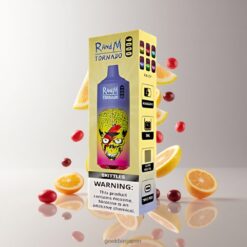RandM Tornado 9000 Puffs 18mL メッシュコイル 54 Flavors 卸売業者 日本