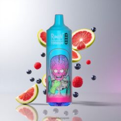 RandM Tornado 9000 Puffs 18mL メッシュコイル ブルーベリーラズベリー 卸売業者 日本