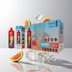 RandM Tornado 9000 Puffs 18mL メッシュコイル 卸売業者 日本