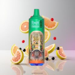 RandM Tornado 9000 Puffs ディスポーザブル vape 18mL eリキッド & 850mAh 充電式 バッテリー 卸売業者 日本