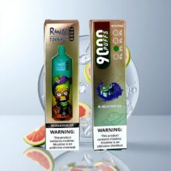 RandM Tornado 9000 Puffs ディスポーザブルベイプ 18mL メッシュコイル 卸売業者 日本