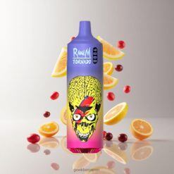 RandM Tornado 9000 Puffs ディスポーザブルベイプ 18mL リキッド容量 54 Flavors 卸売業者 日本