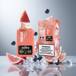 Razz Bar 40000 パフ 使い捨てベイプ ブルーベリーアイス_愛66 (650mAhバッテリー)