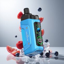 Razz Bar 45000 パフ ディスポーザブルベイプ ブルーベリーアイス 650mAhバッテリー