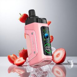 Razz Bar 45000 パフ 使い捨てベイプ ストロベリーアイス（1.0Ωメッシュコイル）