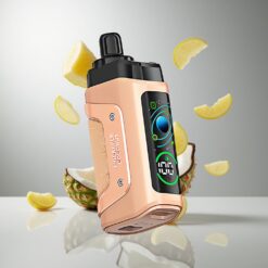 Razz Bar 45000 パフ 使い捨てベイプ パイナップルココナッツ（最大45000パフ、Type-C充電可能）