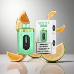 Razz Bar 50K パフ 使い捨てベイプ トロピカルフルーツ 650mAhバッテリー