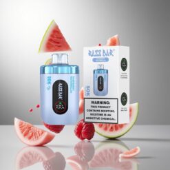 Razz Bar 50K パフ 使い捨てベイプ ラズベリーメロン (50000パフ)