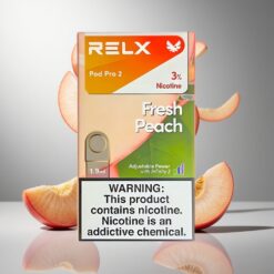 RELX Pod Pro 2 1.9ml 600パフ 3%ニコチン フレッシュピーチ