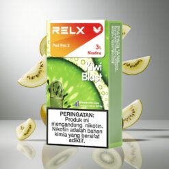 RELX Pod Pro 2 キウイブラスト ニコチン3% 600パフ 電圧調整3モード