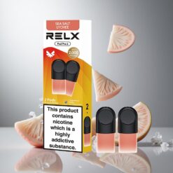 RELX Pod Pro 2 シーソルトライチ（ニコチン含有量1.8％・600プッフ）