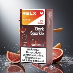 RELX Pod Pro 2 ダークスパークル ニコチン含有量5% 600パフ