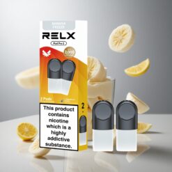 RELX Pod Pro 2 デザート-バナナフリーズ ニコチン含有量1.8% 600パフ