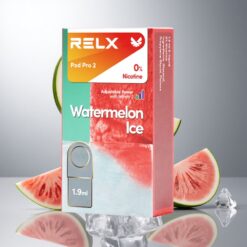 RELX Pod Pro 2 ニコチンフリー（0%）・600パフス・1.9ml ウォーターメロンアイス