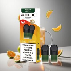 RELX Pod Pro 2 ニコチン含有量1.8% 600パフ 抹茶フラッペティー