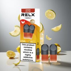 RELX Pod Pro 2 ニコチン含有量1.8%・600パフ ティー・レモンアイスティー