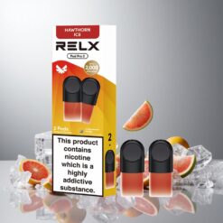 RELX Pod Pro 2 ニコチン含有量1.8%・600パフス ホーソーンアイス