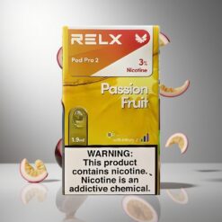 RELX Pod Pro 2 ニコチン含有量3％ 600パフス パッションフルーツ