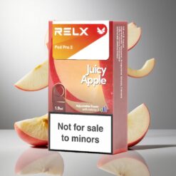 RELX Pod Pro 2 ノンニコチン（0%）600パフ ジューシーアップル