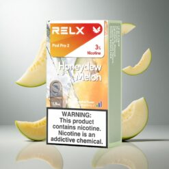 RELX Pod Pro 2 ハニーデューメロン ニコチン含有量3% 600パフ