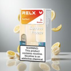 RELX Pod Pro 2 バナナフリーズ ニコチン3% 600パフ