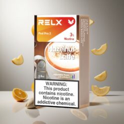 RELX Pod Pro 2 ヘーゼルナットラテ ニコチン3％ 600パフ