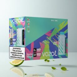 VOZOL Gear Power 20000 Puffs デュアルメッシュコイル & 20mL プレフィルド Cool Mint 卸売業者 日本