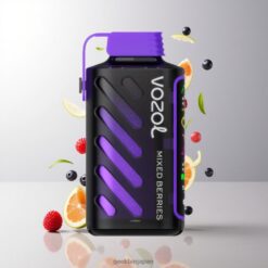 VOZOL Gear Power 20000 Puffs デュアルメッシュコイル搭載 20mL プレフィルド 5% 50mgMixed Berries 卸売業者 日本
